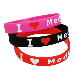 Custom Pvc Silicone Wristband Silicone Wristbands With Message or Logo Pulsera Promotion Rubber Personalized Gifts <strong>Bracelets</strong> - Product Image 5