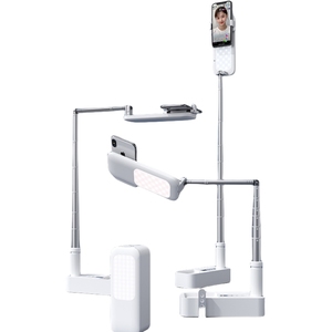 Kit de Vlogging Professionnel Audio <span class=keywords><strong>Vidéo</strong></span> Éclairage avec Anneau Lumineux pour Téléphone, Support de Sol Flexible et Lumière d'Appoint pour Créateur de Contenu <span class=keywords><strong>Vidéo</strong></span> - Product Image 2