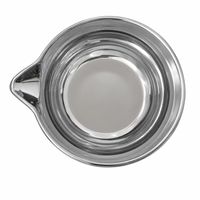 Ensemble de bols à matcha argentés avec bec verseur, fouet en bambou, cuillère et support pour la cérémonie du thé japonaise et la salle de thé à domicile