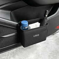 Lot de 2 organiseurs pliables et étanches pour poche de porte de voiture, boîte de rangement pour parapluie, avec logo personnalisé par transfert thermique ou broderie
