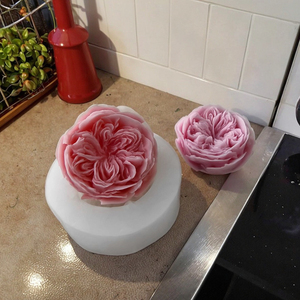 Khuôn silicon hoa hồng 3D J-1058 làm nến thơm ngày Valentine, khuôn nhựa resin, khuôn xà phòng thủ công - Product Image 1