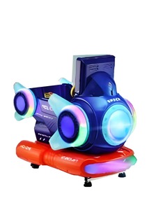 Best Quality Children Starcraft Spaceship Ride Electric Kiddy Ride with Rotating Motion Lights and Sound System for Sale - Product Image 5