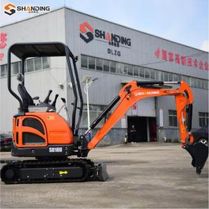 รถขุดไฮดรอลิกขนาดเล็ก 1.8 ตัน พร้อมส่งฟรี ได้รับมาตรฐาน CE EPA EURO5 เครื่องยนต์ Kubota รถขุดไฮดรอลิกขนาดเล็กสำหรับงานเกษตร ขาย - Product Image 2