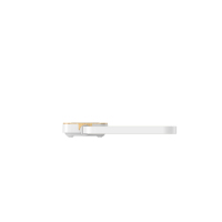 Lampe de nuit LED intelligente sans fil USB, lampe de table blanche, base en bois pour la chambre à coucher, décoration de la maison, batterie ABS, charge intelligente, produit pour la maison intelligente