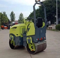 Rouleau Compacteur Vibrant Autoporté Professionnel Petit Modèle 800 kg 1 Tonne 1,2 Tonne à Prix Usine pour la Vente