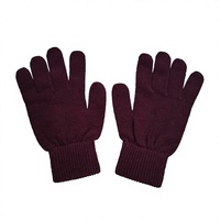 Gants en cachemire tricotés pour enfants, personnalisés, en gros, doux et chauds pour l'hiver, gants en cachemire tricotés pour femmes