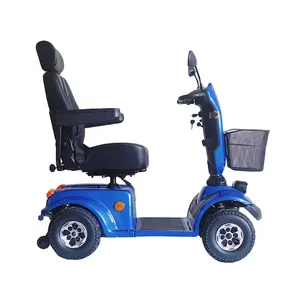 Schlussverkauf leichter automatisch faltbarer behindert-4-rad-elektrischer mobilitätsscooter für erwachsene