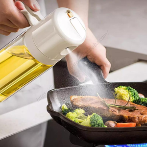 Vente en gros de flacons pulvérisateurs d'huile d'olive en verre SYH639, buse à fine brume pour la cuisine - Product Image 3