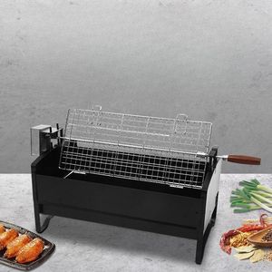 Kit <span class=keywords><strong>Girarrosto</strong></span> Moderno in Acciaio Inox per Barbecue con Motore 12V, Accensione Automatica, Design Durevole - Set da Cucina Portatile per Esterni - Product Image 5