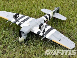 Tifone FMS ad alte prestazioni 1100mm PNP RC motore Brushless motore 3-Blade Prop flap inclusi - Product Image 6
