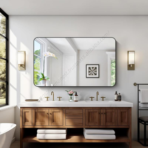 ขายส่งแผ่นกระจกอลูมิเนียมเคลือบเงาสองด้าน ขนาด 1 มม. 2 มม. 3 มม. 4 มม. 5 มม. 6 มม. ราคาโรงงาน - Product Image 3