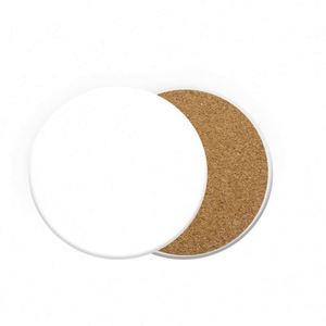 Logo Cork Base Absorbent With Holder Set Stone <b>Ceramics</b> <b>Coasters</b> for Drinks Customized Printed - Product Image 5