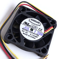 R054010BL  40*40*10mm Kipas Aksial DC Mini DC5V 0.13A Bantalan Bola 3-kabel dengan Umpan Balik Kecepatan Kipas Pendingin