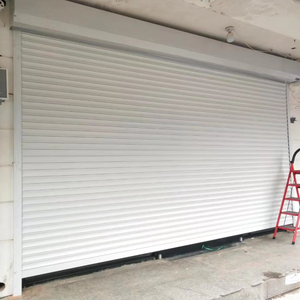 2025 Chất Lượng Cao Thép Tự Động Kho Cửa Thiết Kế Hiện Đại Chống Cháy Nhà Để Xe Cán Màn Trập Với Kéo Cháy Trượt Gấp - Product Image 1