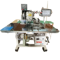 Máquina de Coser Bolsillos Profesional TS-3020-LS, Máquina Automática para Colocar Bolsillos en Jeans, Pantalones y Prendas de Vestir