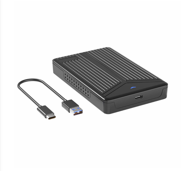 Wholesale 15mm 2.5inch USB3.0 3.1SATA HDD Box Hard Drive External HDD Enclosure Type C Tool Free 5Gbps Support UASP for SSD 4TB