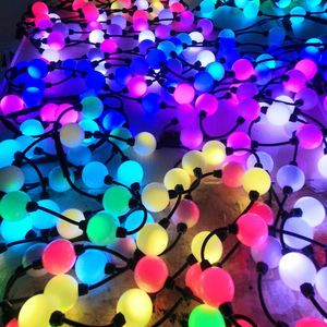 户外装饰灯串 Esfera <span class=keywords><strong>Led</strong></span> 3D <span class=keywords><strong>LED</strong></span> 圆球圣诞灯 - Product Image 3