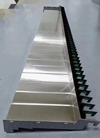 HAIDE Nouvelle housse de guidage souple en accordéon CNC pour machines-outils de fraisage, anti-poussière et protection des guides de machine