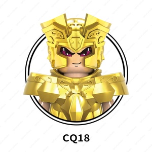 WM Blocks anime figure <span class=keywords><strong>Chevaliers</strong></span> <span class=keywords><strong>du</strong></span> Zodiaque mini jouets juguetes blocs de construction ensembles Jouets pour enfants boîte aveugle anime figurine - Product Image 5
