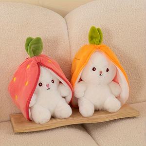 Nueva mochila transfronteriza para patatas fritas, muñeco de peluche de carpincho de felpa, conjunto de regalo para niña Capibara estirable con patatas fritas codiciosas - Product Image 2