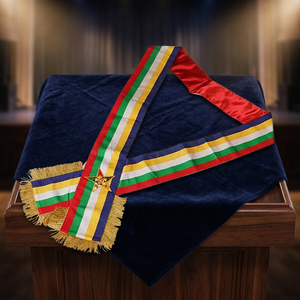 Masonic Regalia Freemason Oes Worthy Matron Order of Eastern <b>Star</b> Complete Sash Am Sash or Pm Sash Custom Logo Magnet Washable - Product Image 3