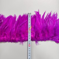 Plumes de coq teintées de 6-7 pouces, multicolores, pour la confection de attrape-rêves de carnaval, la pêche à la mouche, la fabrication de bijoux et l'artisanat