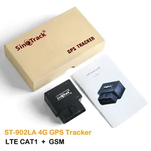 sinotrack gps 미니 트래커 Suppliers-SinoTrack 2G 4G GPS 트래커 ST-902LA 자동차 사용 GPRS GSM 추적 미니 OBD GPS 추적 장치