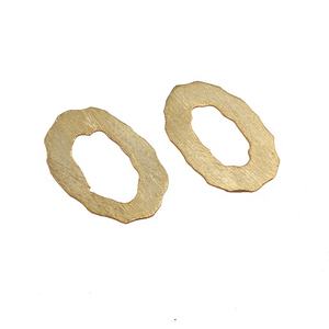 คอลเลกชันใหม่เรขาคณิตเคลือบเสร็จต่างหูคู่เครื่องประดับที่สวยงามผู้หญิงของขวัญทองชุบห้อยวางต่างหูสตั๊ดสำหรับเธอ - Product Image 2