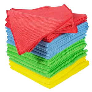 Multi Functions All Surface Cleaning Cloths Microfiber 80%polyester+20%polymide Kitchen Wiping Rags For Kitchen Room Car Glass