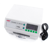 Mesin Solder Pemanas IC Inframerah Oven Reflow Desktop T962, Stasiun Rework BGA T962 untuk Pengelasan SMT BGA PCB