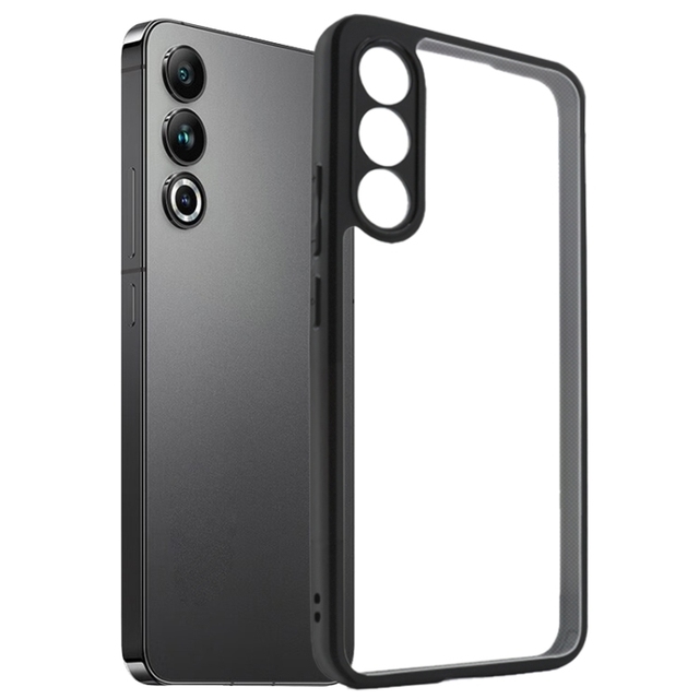 For Meizu 20 Case, Frosted TPU Transparent PC Shockproof Protective Case Mobile Phone Case