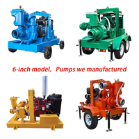 Pompe à eau électrique auto-amorçante de 6 pouces pour le drainage de la construction et des puits