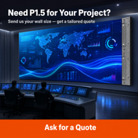 Panneau d'écran vidéo LED intérieur UM1.5PRO à pas fin de 1,5 mm, écran d'affichage 4K UHD pour salle de réunion, salle multifonctionnelle