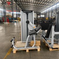 Máquina Comercial de Extensión Lumbar Selectorizada para Entrenamiento de Fuerza en Gimnasios y Clubes de Fitness