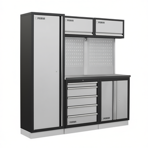 Meubles d'atelier modulaires Fervi A008C, système de rangement d'outils en métal - Product Image 2