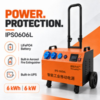 IPS0606L Station de stockage d'énergie industrielle portable, alimentation mobile pour secours d'urgence, chantier extérieur, alimentation de secours pour usine