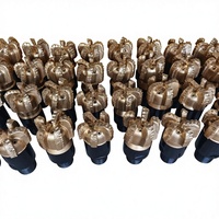 Forets de forage de roche PDC forgés de 9 1/2 pouces, coupeurs de 19 mm, 5 lames, acier à haute teneur en manganèse, pour le forage de puits d'eau et la construction