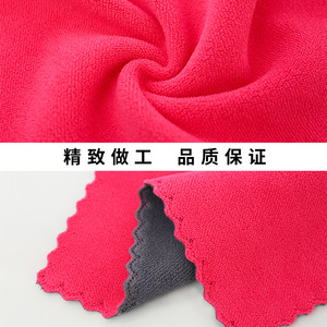 Coral Fleece Cleaning <b>Cloth</b> 30x30 Cm Double Sided Absorbent <b>Kitchen</b> Towel Custom Logo Available - Product Image 4