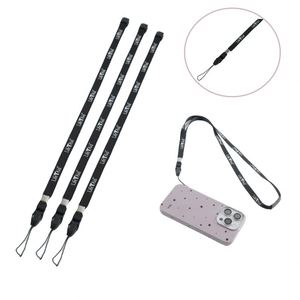 Bestom Universal Eco-Friendly <b>Polyester</b> Plastic Buckle Mobile Phone Case Strap <b>Lanyard</b> Holder Customizable Logo Color Custom - Product Image 2