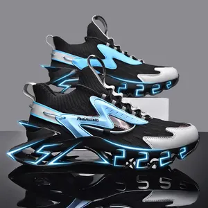 2024 Men's Casual Sneakers Breathable Lace-Up Outdoor Running <strong>Shoes</strong> Thick Platform New Spring Tennis <strong>Basketball</strong> Sporty Toe - Product Image 5