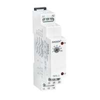 DAQCN TBT5-2 AC/DC24-240V 0.1S-60M تأخير الموقت Din السكك الحديدية الوقت التتابع