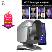 Analyseur d'images cutanées IA édition légère, série tout-en-un cheveux et visage, prix de gros usine
