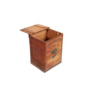 Caja de Regalo Rectangular de Madera Ecológica ThanhTungThinh, para Guardar Bolsitas de Té y Café, con Superficie Curva, Impresión y Grabado - Product Image 1