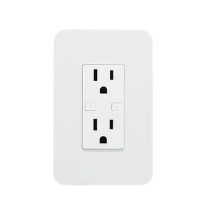 新しいデザインの<span class=keywords><strong>2</strong></span>ウェイダブル電源コンセントは、USBスマートWiFiソケットUSBウォールコンセントを備えたAlexaで動作します - Product Image 3