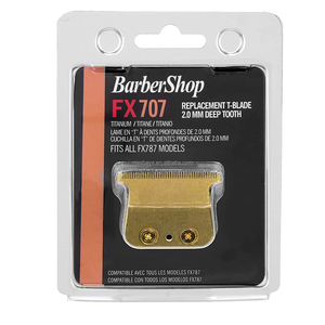 Wholesale Babyliss FX707 Electric Clipper Gold Barber Trimmer <strong>Razor</strong> <strong>Blade</strong> Custom Stainless Steel Replacement <strong>Blade</strong> for - Product Image 1