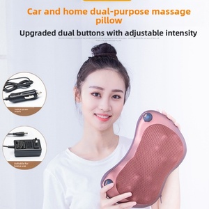 Multifunctional Waist Cervical Spine Neck Shoulder <b>Massager</b> Charging Powered Musical Function Full-Body Massage Pillow for Car - Product Image 4