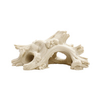Caverne cachette réaliste en spirale pour reptiles, en PE écologique et durable, abri sûr pour lézards, serpents, hamsters et petits animaux de terrarium