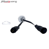 Luz de píxel RGB direccionable IP67 DC24V UCS1903 de 45 mm con brillo de 360 grados para atracciones de entretenimiento y marquesinas exteriores