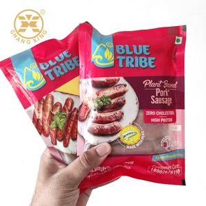 Sac en plastique nylon pour saucisses alimentaires à impression personnalisée Sac d'emballage congelé sous vide pour jambon - Product Image 4