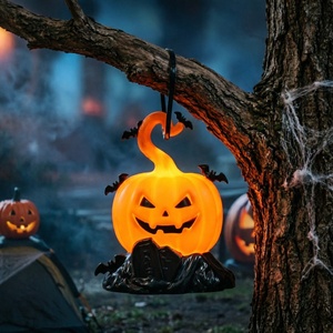 Nuevas Velas Decorativas de Plástico para Halloween, Adornos Luminosos, Decoración para Bares, Accesorios para la Creación de Atmósfera, Juego de Lámparas de Calabaza para Interiores - Product Image 3